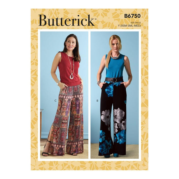 Butterick 3791 Misses Pants Sewing Pattern (Tapered or Straight Legs)  6-8-10 OOP – Contino